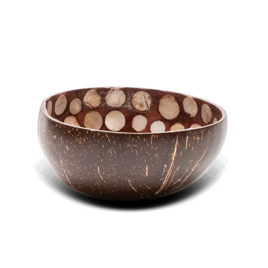 bruine kokosnootbowl