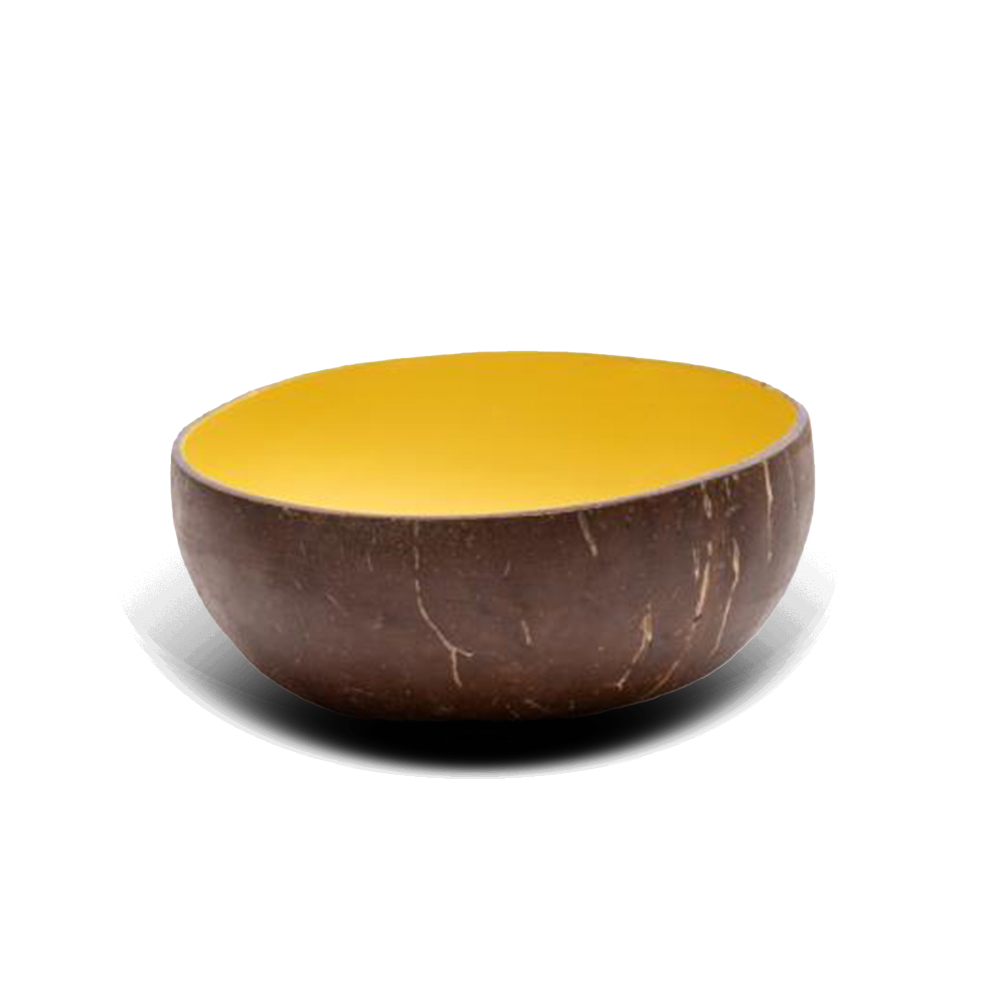 gele kokosnootbowls